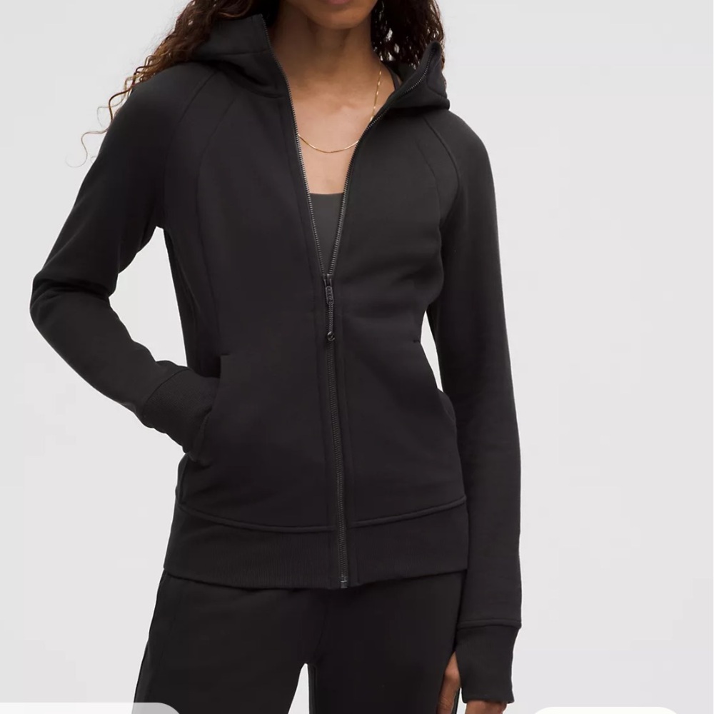 Lululemon Black Scuba Full Zip Up - Picture 9 of 10